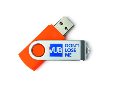 USB stick 8GB oranje don&#039;t lose me