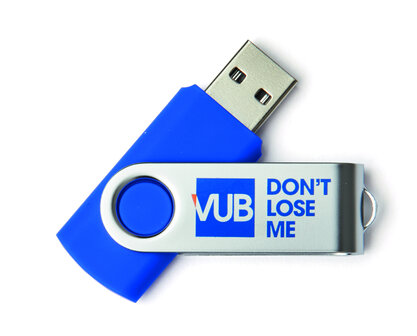 USB stick 8GB blauw don&#039;t lose me