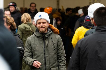 Vossenmuts tijdens Cyclo-Cross 2023