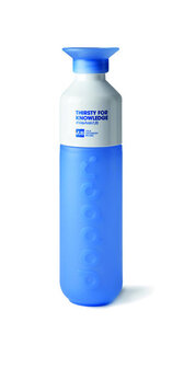 Waterfles pvc blauw Dopper