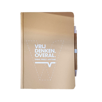 Luxe notitieboekje A5 met pen