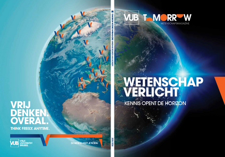 Voor- en achterkaft Wetenschapsmagazine 2025