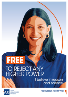 Affiche FREE TO reject any higher power