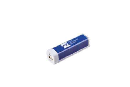 Powerbank met VUB logo