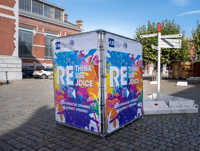 Upcycle ronde draagtas