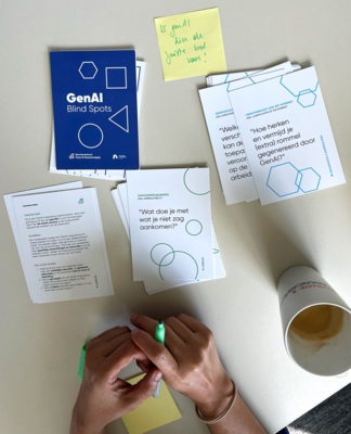 VUB partner: kaartenset GenAI Blindspots