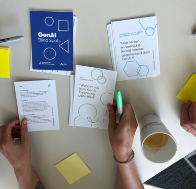 VUB partner: kaartenset GenAI Blindspots