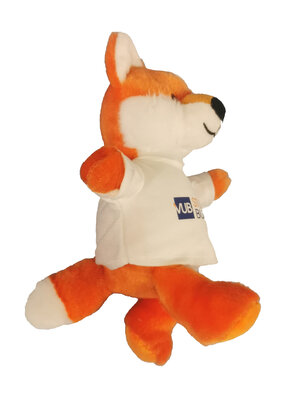 Knuffel vos 'Study buddy'