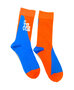 Pair of socks size 35-38, WeAreVUB blue-orange