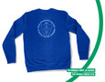 Sweater blauw VUB wapenschild