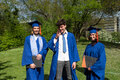 Student gown and cap graduation