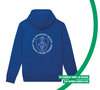 Hoodie blauw VUB wapenschild