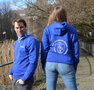 Hoodie blue VUB emblem