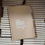 Notitieboekje recycle karton met pen 